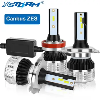 2gab Canbus ZES H1H3 H4, H7, H11 HB3 9005 HB4 9006 9012 LED H27 880 881 Auto Lukturu Spuldzes, Auto Lukturi, 12V