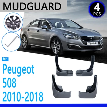 Dubļusargi fot par Peugeot 508 SW 508sw 2010~2018 2011 2016 2017 Auto Piederumi Mudflap Fender Auto Rezerves Daļas