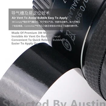 Objektīva Ādas Decal aizsargplēvi Sony FE 12-24mm f2.8GM Wrap Cover Aizsargs