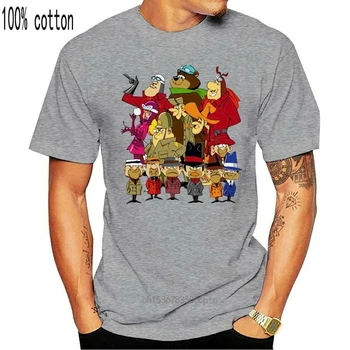 T-Krekls Krekls Wacky Races Nelietīgs Un Muttley-Kartona Gadiem 80-Kulta - 4 Liela Izmēra Tee Krekls