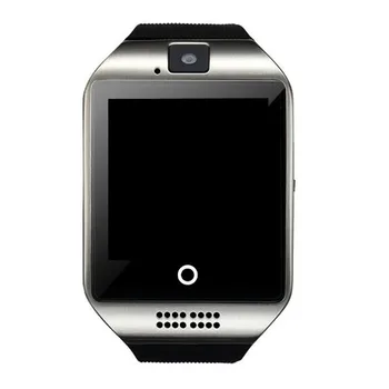 LUOKA Bluetooth Smart Skatīties Vīrieši Q18 Ar Touch Screen Liels Akumulators Atbalsta TF Sim Kartes, Kamera Android Tālrunis Passometer