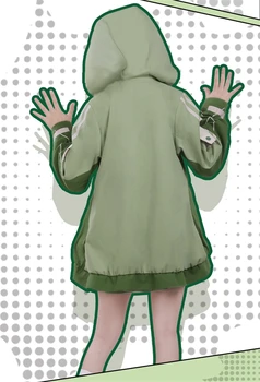 Anime Cosplay Mans Varonis Augstskolu Asui Tsuyu Jauki Gudrs Dinozauru Sērijas Cosplay Kostīmu Formas Tērpu, Ikdienas Kleita Sievietēm