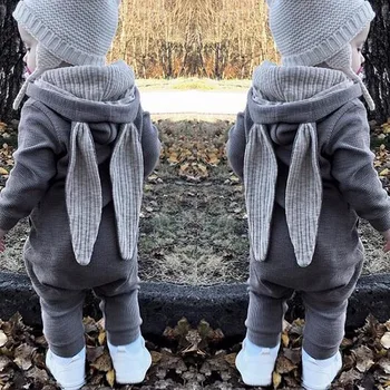 Baby Romper Rudens Bērnu Apģērbu Ziemas Kokvilnas Jaundzimušā (Dungriņi) Bērnu Zēniem Apģērbi Meitenēm Apģērbi Unisex Jumpsuit 0 3 12 Mēneši