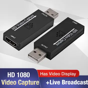 2020New Audio Video Capture Karte, HDMI, USB, USB 2.0 4K 1080P Ierakstīšana, Izmantojot Action Cam HD Live Spēļu Mācību Video Konferences
