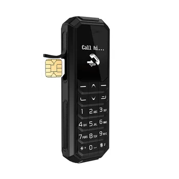 2018 Jaunu Mini Mobilo Telefonu AEKU KK2 GSM 0.66