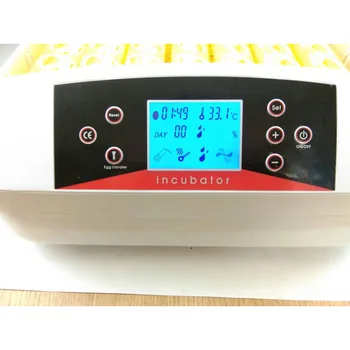Karstā Pārdošanas Olu inkubators Pilnībā Automātiska Kontrole, 56 Inkubators olas LED Ekrānu Olu Turner Pīļu, Paipalu Vistas Inkubatora Mašīna