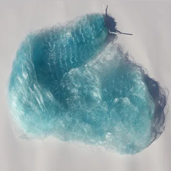0.11 mm-0.12 vienslāņa zvejas tīklu gabals zaļā soft line tīkla apģērbu zilā mīksta zīda pusfabrikāti zivju neto piederumi