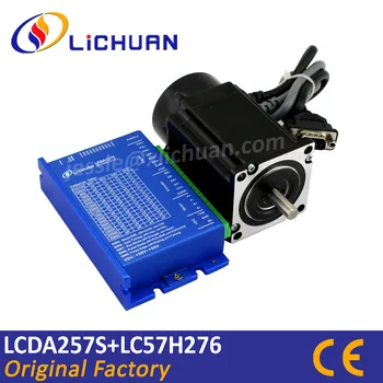 Lichuan nema 23 cnc stepper motor 2nm LC57H276 2phase slēgtā kontūra stepper draiveri, sistēma