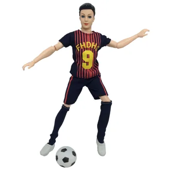 NK 5 Set/Daudz Lelle Sporta 2020. Gada Futbola Pasaules Kausa Apģērbu Aksesuāri Barbie Zēns Ken Lelle DZ
