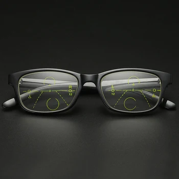TR90 Progresējoša Multifokāla Lasīšanas Brilles Anti zilās gaismas Pāreju Vīriešiem Sieviete tuvredzība Hyperopia vecuma tālredzība augstas kvalitātes 1030