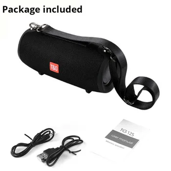 Cilindriskas pārnēsājamie Bezvadu Bluetooth Speaker Boombox Subwoofer Skaņas Lodziņā Āra Ūdensizturīgs ar AUX 3.5 mm TF kartes TV/PC