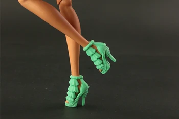 Zemākā Cena 20 pāri / daudz jaunu augstas kvalitātes modes Apavi Barbie Lelle 10 dažādu Stilu, dažādu Krāsu apavi