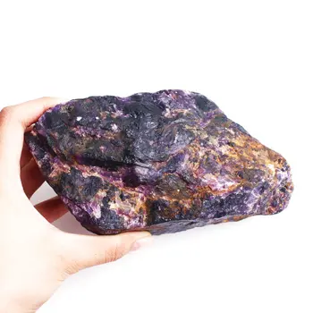1PC 500-1500g Lielu Dabiskās Izejvielas Violeta Fluorite Kvarca Kristāls Rock Reiki Akmens Dziedināšanas Minerālu Paraugu Kolekcija Dāvanu Dekori