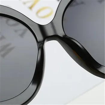 Oulylan Vintage Apaļas Saulesbrilles Sieviešu Lielgabarīta Saules Brilles Vīriešu Zīmolu Dizaina Slīpums Sunglass Liels Rāmis Brilles UV400