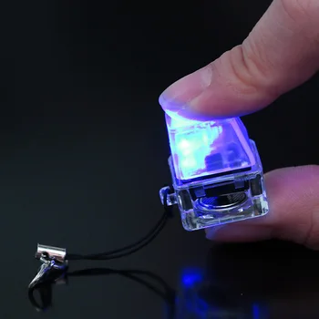Par HUAN0 Slēdzis Keycaps LED Zilu Aizmugurgaismojumu Testeri Caurspīdīgs Taustiņš Caps Mehāniskā Tastatūra Testēšanas Rīku Caurspīdīgs Keychain