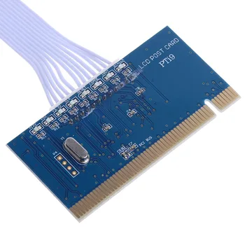Jaunākās PCI Mātesplati Diagnostikas Testeri Analyzer LCD Pēc Testa Kartes Desktop PC Klēpjdators