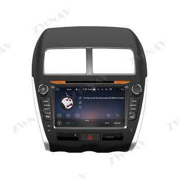 128GB Carplay 2 Din Mitsubishi ASX 2010 2011 2012 2013 2016 Android Ekrāna Atskaņotājs Audio Radio, GPS Galvu Vienība Automātiski