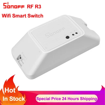 Sonoff RF R3 Wifi Smart Switch Smart Home Tālvadības pults, Taimeris DIY Slēdzis ar API developer pa Ewelink darbu ar Alexa