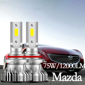 Priekš Mazda 3 5 M3 M6 MX-5 CX-3 CX-5 CX-8 CX-9 BT-50 Gongo Titan Augsta Gaismas tuvās Gaismas Lukturu Spuldzes Led Miglas lukturi H1, H7, H11