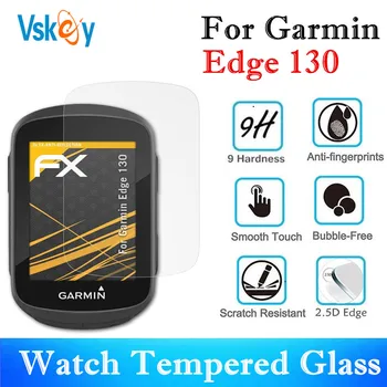 VSKEY 50GAB Rūdīta Stikla Garmin Edge 130 1030 Ekrāna Aizsargs GPS Mountain Bike Anti Scratch Aizsardzības Plēves