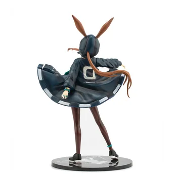 Anime Arknights Amiya PVC Rīcības Attēls, Anime Attēls Modelis Rotaļlietas Seksīga Meitene Kolekcija Statuja Lelle Dāvanu 22 cm