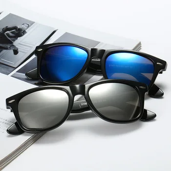 Modes Saulesbrilles, Vīriešu Saulesbrilles Vīriešiem Braukšanas Spoguļi Laka Punkti Melnu Rāmi Briļļu Vīriešu Saules Brilles UV400 sieviešu saulesbrilles