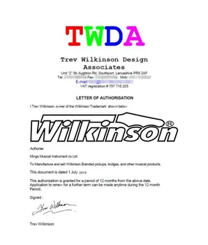 Wilkinson Vintage Tilts Tele Elektrisko Ģitāru Stīgu Caur Tele TL Ģitāras Tilts Chrome Silver WOT03
