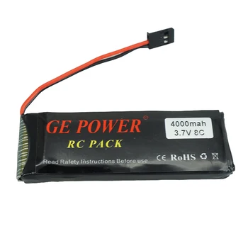 GE3PK WFLY X4 raidītāju tālvadība īpašu litija akumulators 3,7 V 1S 4000MAH
