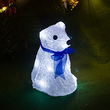 Baterijas Led lācis gaismu ziemassvētku rotājumu leduslācis apgaismojums, dāvanu, mājas dekorēšanai ziemassvētku gaismas, iekštelpu ziemsvētki koks gaismas