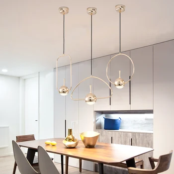 Moderna Guļamistaba, Dzīvojamā Istaba, Apgaismojums, Mājas Apdare, LED Pendant Gaismas Dinning Hanglamp Minimālisma Virtuves Gultas Karājas Lampas