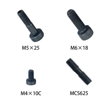 10/20/50 GAB., CNC virpas instrumentu kāta dubultā skrūvi, MCS620 pusē caurumu skrūves M3*8.C Valsts standarta skrūves pagrieziena skrūves