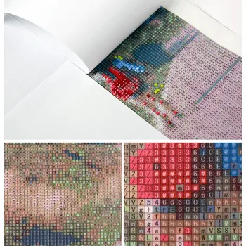 Krievijas Matryoshka Dimanta Glezna Krustdūrienā Komplekti 5D DIY Dimanta Izšuvumi Rhinestones Mozaīkas Mājas Apdare XY1