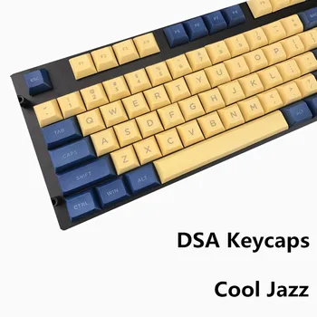 Augšdaļā iespiests dsa pbt keycap mehāniskā tastatūra 108 atslēgas iso atslēgas, pilns komplekts, dolch keycaps krāsu corsair keycap filco minila