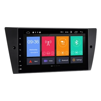 Xonrich 1 Din Android 10 Automašīnas Radio Multimediju DVD Atskaņotājs, BMW E90/E91/E92/E93 3. Sērijas GPS Navigācija, stereo Audio nodaļas vadītājs vienību