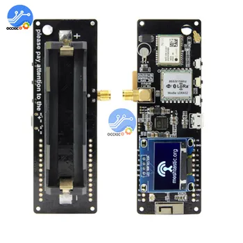 ESP32 čipu Bluetooth un WiFi bezvadu modulis LoRa GPS NEO-6M SMA ar OLED ekrānu 923MHZ