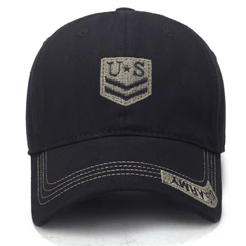 Mens ASV Armijas Beisbola cepure Vīriešiem Camo Cepure Sievietēm Maskēties Atpūtas Klp Snapback Taktiskās Trucker Cap Cepures