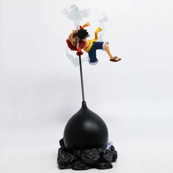 26cm Viens gabals Luffy gear 3 Anime Rīcības Attēls PVC Jauna Kolekcija skaitļi rotaļlietu Kolekcija par drauga dāvanu