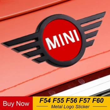 Auto Emblēmu, Logo, Uzlīme Priekšējā Pārsega Aizmugurējā Bagāžnieka Aste Emblēmu Liešanas Jauno Mini Cooper F54 F55 F56 F60 Tautietis Piederumi