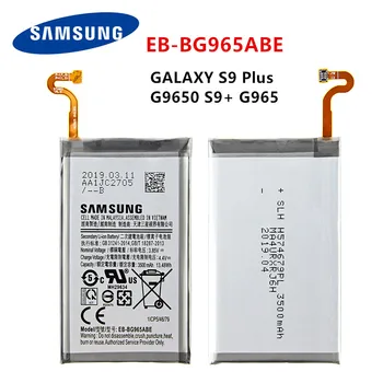 SAMSUNG Oriģinālā EB-BG965ABE 3500mAh akumulators Samsung Galaxy S9 Plus SM-G965F G965F/DS G965U G965W G9650 S9+