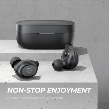 SoundPEATS TrueFree 2 TWS Bezvadu Earbuds Bluetooth 5.0 Austiņas Mono/Binaural Aicina IPX7 ūdensizturīgs Sporta Austiņas