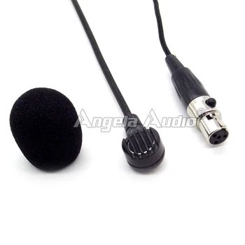 4gab Mini XLR 4 Pin TA4F Plug Microfone Headworn Mikrofons Kondensatora Mikrofons Austiņu Microfono Par SHURE Karaoke PC Bezvadu Sistēmu