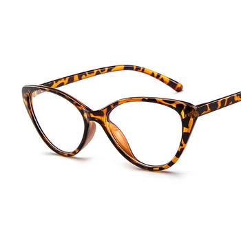 Modes Sievietes Kaķa Acu Brilles Rāmis Skaidri Pārredzama Nr. Grādu Zīmola Dizainere Rāmju Rāmis Sievietēm Dāma Brilles Augstas Kvalitātes