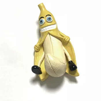 Modes Mūsdienu Mājas Dekoru Banānu Priekšsēdētāja Sienas Uzstādīts Sveķu Atslēgu Pakaramais Āķis