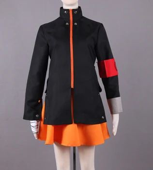 Anime Naruto Shippuden pēdējā Naruto Uzumaki Lolita kleita Cosplay Kostīmu individuāli