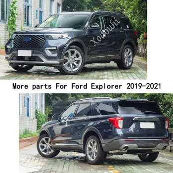 Ford Explorer U625 2019 2020 2021 Auto Virsbūves Stils Aizmugurējo Atpakaļskata Sānu Atpakaļskata Spogulis Cover Stick Apgriezt Kadru Lampas Kapuci 4gab