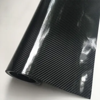 Ultra Spīdīga 5D Oglekļa Šķiedras Ietīšanas Vinila Decal Lapa Motociklu Tablete Filmu Burbulis Bez Gaisa izplūdes Ūdensizturīgs Auto Stils