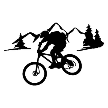 Auto Uzlīmes, Dekori Motociklu DecalsCozy Braukšana uz Kalnu Ceļa Īpašība, Dekoratīvie Piederumi Radošo PVC,19cm*12cm