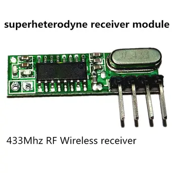 5gab DIFODA superheterodyne 433mhz rf Bezvadu uztvērēja Modulis maza izmēra mazs enerģijas 433 Mhz tālvadības controlDIFODA