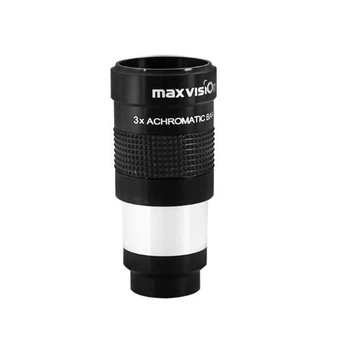 Maxvision 1.25 Collu Ar 2 Collu 2X, 3X, 5X Apochromat & Ahromatiska, sasniedzot 31,7 mm Jauda Barlow Lēca Metāla Fokusa Extender Objektīvs