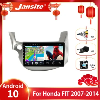 Jansite Android 10.0 Auto Radio HONDA FIT JAZZ 2007. - 2013. gadam Multivides Video Atskaņotājs 2 din 4+64G RDS DSP Navigācija GPS Galvas vienības